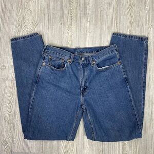 Levi’s 550 Relaxed Fit Tapered Leg Men’s Jeans Size 34x34 Medium Wash Button Fly
